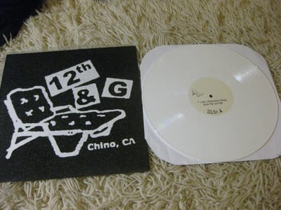 Various Artists "12th &amp; G comp" On the Real Records. 1st Press. White/100