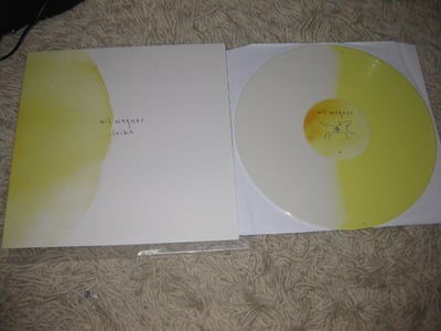 Wil Wagner "Laika" Poison City Records. 2nd Press. Half Yellow Half White/???