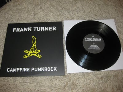 Frank Turner "Campfire Punkrock" Xtra Mile/Good Friends. ??Press. Black/????
