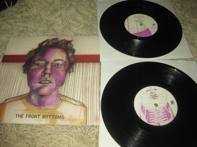 the Front Bottoms "S/T (Slow Dance to Soft Rock/Grip 'n Tie)" Bar-None Records. 1st Press. 2x10" Black/????
