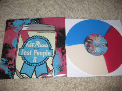 Various Artists “Fat Music for Fest People II” Fat Wreck Chords- 1st Press- Tricolor/330 (FEST 11)