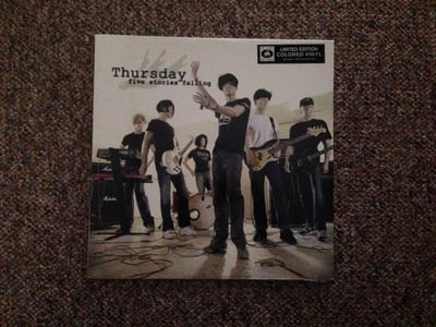Thursday | Five Stories Falling | 2014 | White | /800 | Sealed