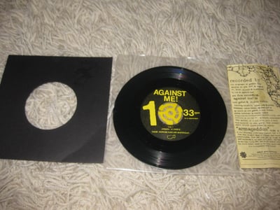 Against Me! "Acoustic EP" - Sabot Productions- 1st press black/4541