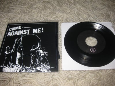 Against Me! "Crime as Forgiven by" - Sabot Productions - ??Press. Black/????