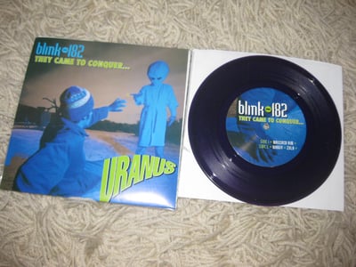 Blink-182 "They Came To Conquer Uranus" Grilled Cheese. ??Press. Purple/???