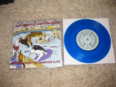 Calvinball/ Rumspringer/ Mayflower/ The Dauntless Elite. Not Shy Of The DIY. 1st Press. Clear Blue/500