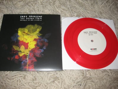 Fake Problems "The Dream Team" b/w Rumble In The Jungle. SideOneDummy Records. 1st Press. Red/300 (VinylCollective Exclusive)