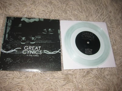 Great Cynics "In the Valley" Kind of Like Records. 1st Press. Coke Bottle Clear/500