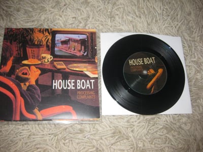 House Boat- "Processing Complaints" Traffic Street Records. 1st Press. Black/486