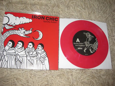 Iron Chic "Spooky Action EP" Bridge 9 Records. 1st Press. Opaque Red/350
