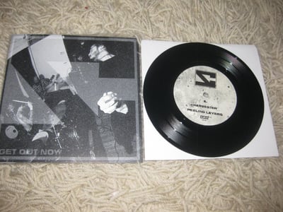 Soul Control "Get Out Now" Bridge 9 Records. 1st Press. Black/600