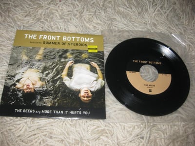 The Front Bottoms "The Summer of Steroids" Bar None Records. 1st Press. Black/???