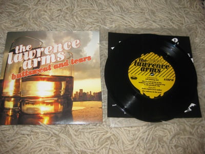 The Lawrence Arms "Buttsweat and Tears" - Fat Wreck Chords. ? Pressing. Black/????
