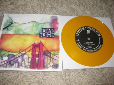 Dead to Me/the Flatliners "Under the Influence Vol 16" Suburban Home Records. 1st Press. Yellow/700