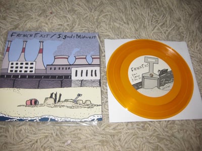 French Exit/Signals Midwest. On The Real Records/Solidarity Recordings. 1st Press. Yellow/100 (OTR Exclusive)