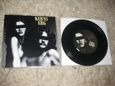 Mikey Erg/Alex Kerns "Kerns Erg". Asian Man Records. 1st Press. Black/500