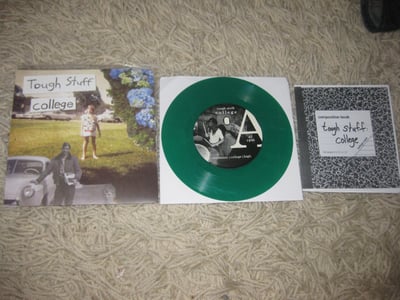 Tough Stuff "College" Secret Pennies Records. 1st Press. Dank Green/100