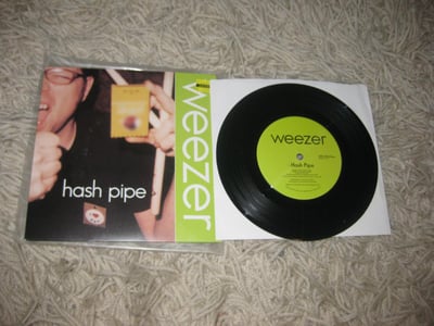 Weezer "Hash Pipe" - Geffen. ??Press. Black/???