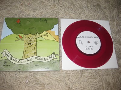 Modern Baseball/The Hundred Acre Woods. Lame-O Records. 1st press. Transparent Purple/200