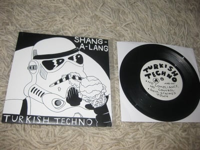 Shang-a-lang/Turkish Techno - Muy Autentico Records. 1st Press. Black/550