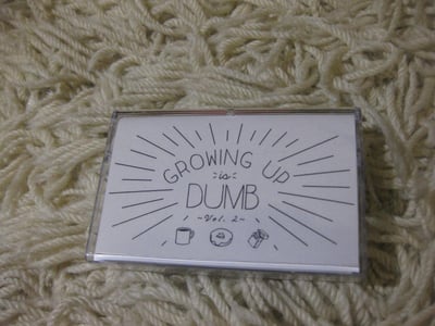 Various Artists "Growing Up Is Dumb vol. 2 Comp" Lauren Records. White