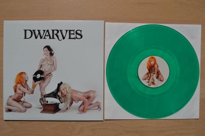Dwarves: Invented Rock & Roll (Recess Records 2014 / green / insert / lyric sheet) /300