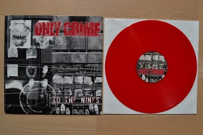 Only Crime: To The Nines (Fat Wreck Chords 2004 / red / lyric sheet)