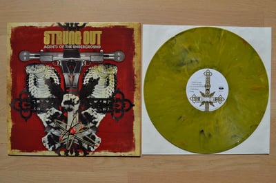 Strung Out: Agents Of The Underground (Fat Wreck Chords 2009 / puke green / lyric sheet) /323