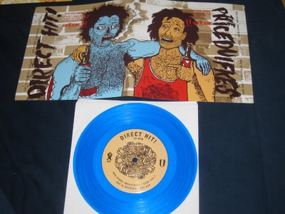 Direct Hit! / The Priceduifkes. Red Scare/Say-10 Records. ?Press. Blue/???