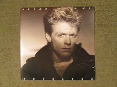 Bryan Adams - Reckless LP 12" (Black Vinyl)