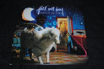 Fall Out Boy - Infinity On High | (Clear w/ Blue Splatter - LT 2500) [2nd on Fueled By Ramen]