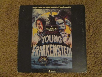 OST: Young Frankenstein - The Original Motion Picture Dialogue & Soundtrack LP 12" (Black Vinyl)