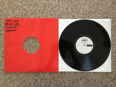 blink-182 | Take Off Your Pants And Jacket | 2011 | MTS Test Pressing (Approved) | Black | /10