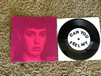 Radiator Hospital "Can You Feel My Heart Beating" Party Nogg Records. 2nd Press. Black/500