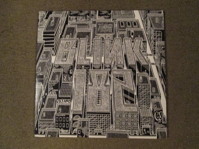 Blink 182 - Neighborhoods Double LP 12" (Translucent Black & White Splatter Vinyl)