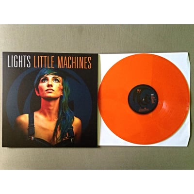 Lights - Little Machines - 1st Press - Clear Orange - /3000 - Warner Bros Records