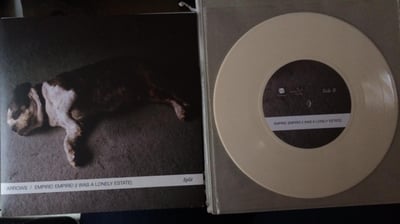 Arrows / Empire! Empire! (I was a lonely estate) - Split - Cream (/250)