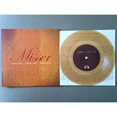 Misser - Problems. Problems. Problems. - 1st Press - Clear Beer - /500 - Pure Noise Records