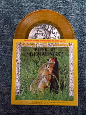 blink-182/Swindle - Lemmings/Going Nowhere | Translucent Gold | /500 | 2023 | GRL-703