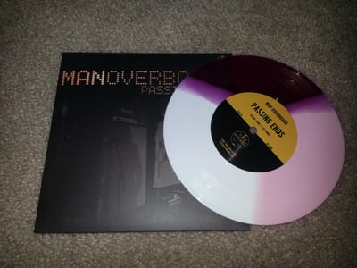 Man Overboard - Passing Ends | White, Pink, & Purple Tri-Color | /250 | 2014 | LTC041