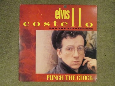 Elvis Costello & The Attractions - Punch The Clock LP 12" (Black Vinyl)