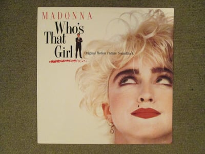 OST: Who's That Girl - Original Motion Picture Soundtrack LP 12 (Black Vinyl)