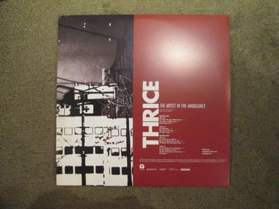 Thrice - The Artist In The Ambulance Double LP 12" (Translucent Blue Vinyl) /500