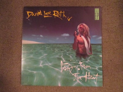 David Lee Roth - Crazy From The Heat LP 12" (Black Vinyl)