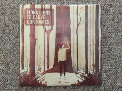 Lions Lions | To Carve Our Names | 2013 | 'Two-Faced' Mixed Colors | /100 | Sealed