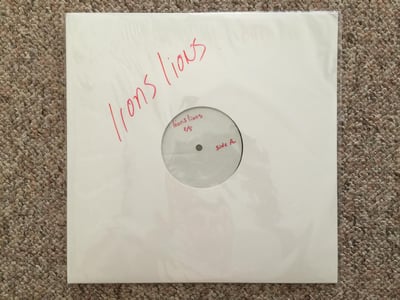 Lions Lions | To Carve Our Names | 2013 | Test Pressing | Black | 2/5 | Sealed