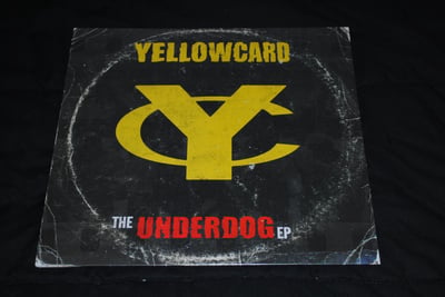 Yellowcard - The Underdog EP | (Black - LT ?) [1st on Hopeless Records]