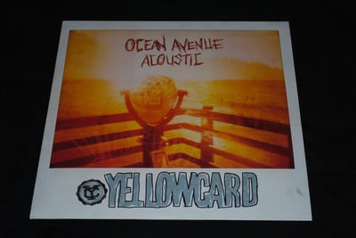 Yellowcard - Ocean Avenue Acoustic | (Black - LT ?) [1st on Hopeless Records]