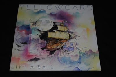 Yellowcard - Lift A Sail | (Purple w/ Multi-Color Swirl - LT 1000) [1st on Razor & Tie Records]