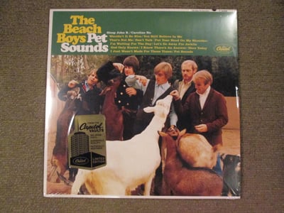 The Beach Boys - Pet Sounds LP 12" (Black 180 gram Vinyl)